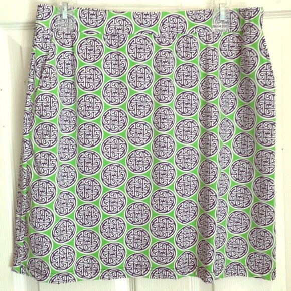 Katherine Way pull on casual soft skirt has pockets Small elastic waistband - Picture 2 of 2